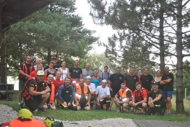 Odborná příprava na vodě Chrzelice 18.8.2018 „Integracja międzynarodowa poprzez wymianę wiedzy i doświadczeń.”