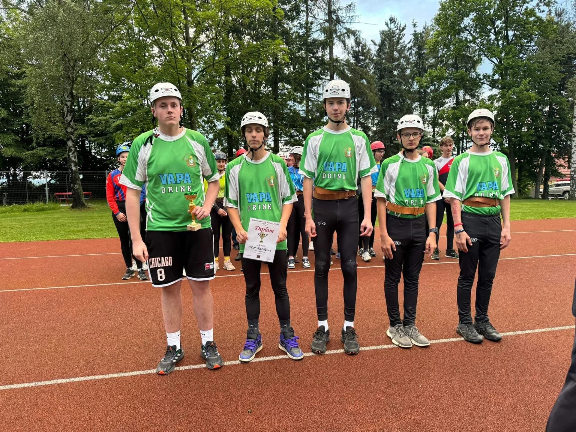 Okresní kolo dorostu v požárním sportu Provodovice