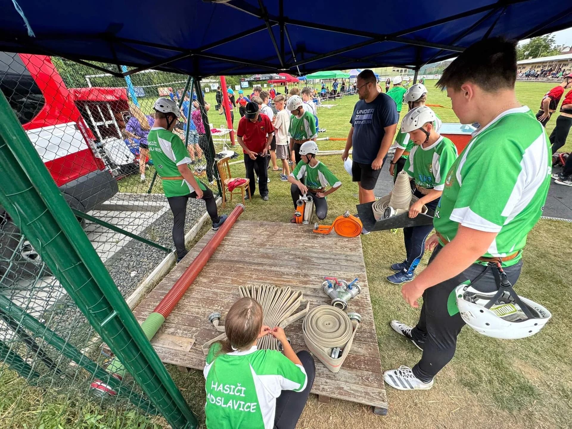 Dorost na soutěži VC OSH Přerov v Hustopečích n/B