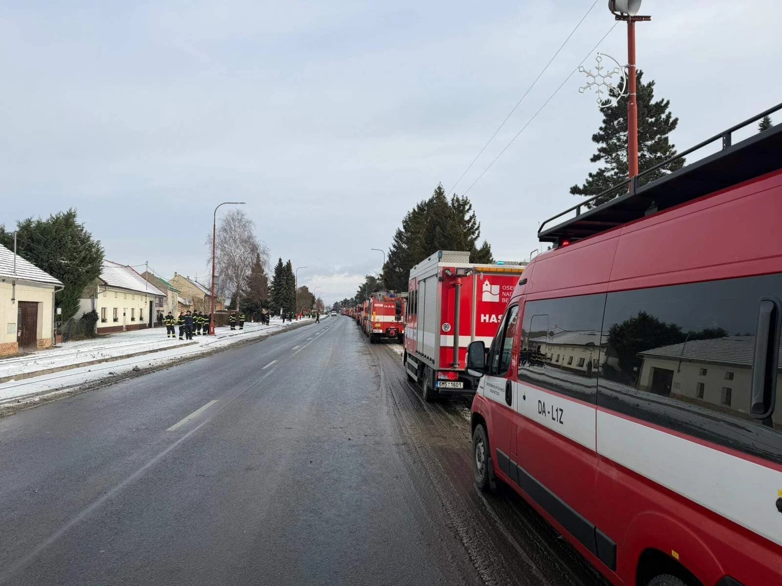 Silvestrovská kondiční jízda dobrovolných hasičů 31.13.2025