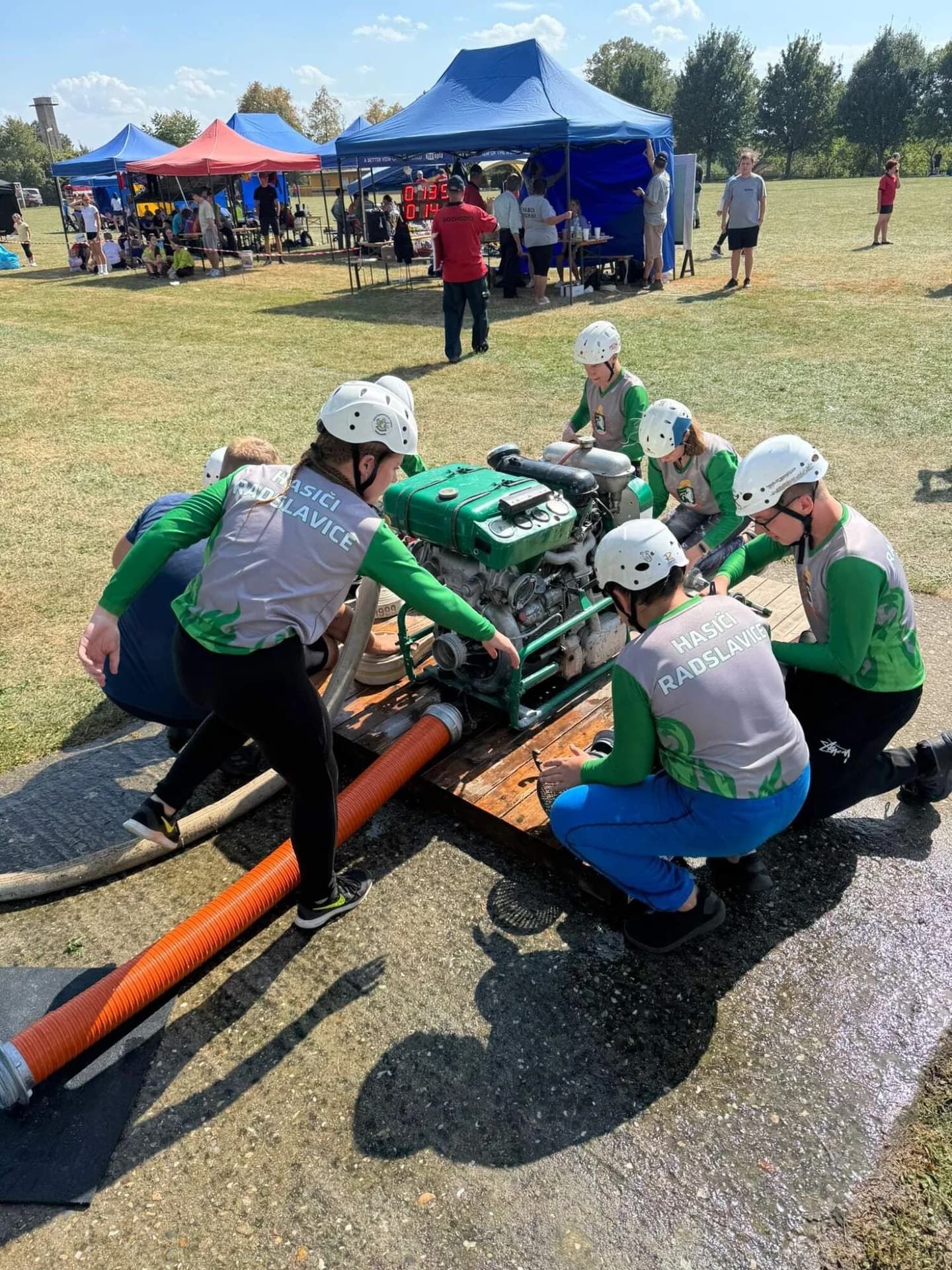 VC MH Soběchleby, Střitež, dorost Špičky a krajské kolo 60m překážek