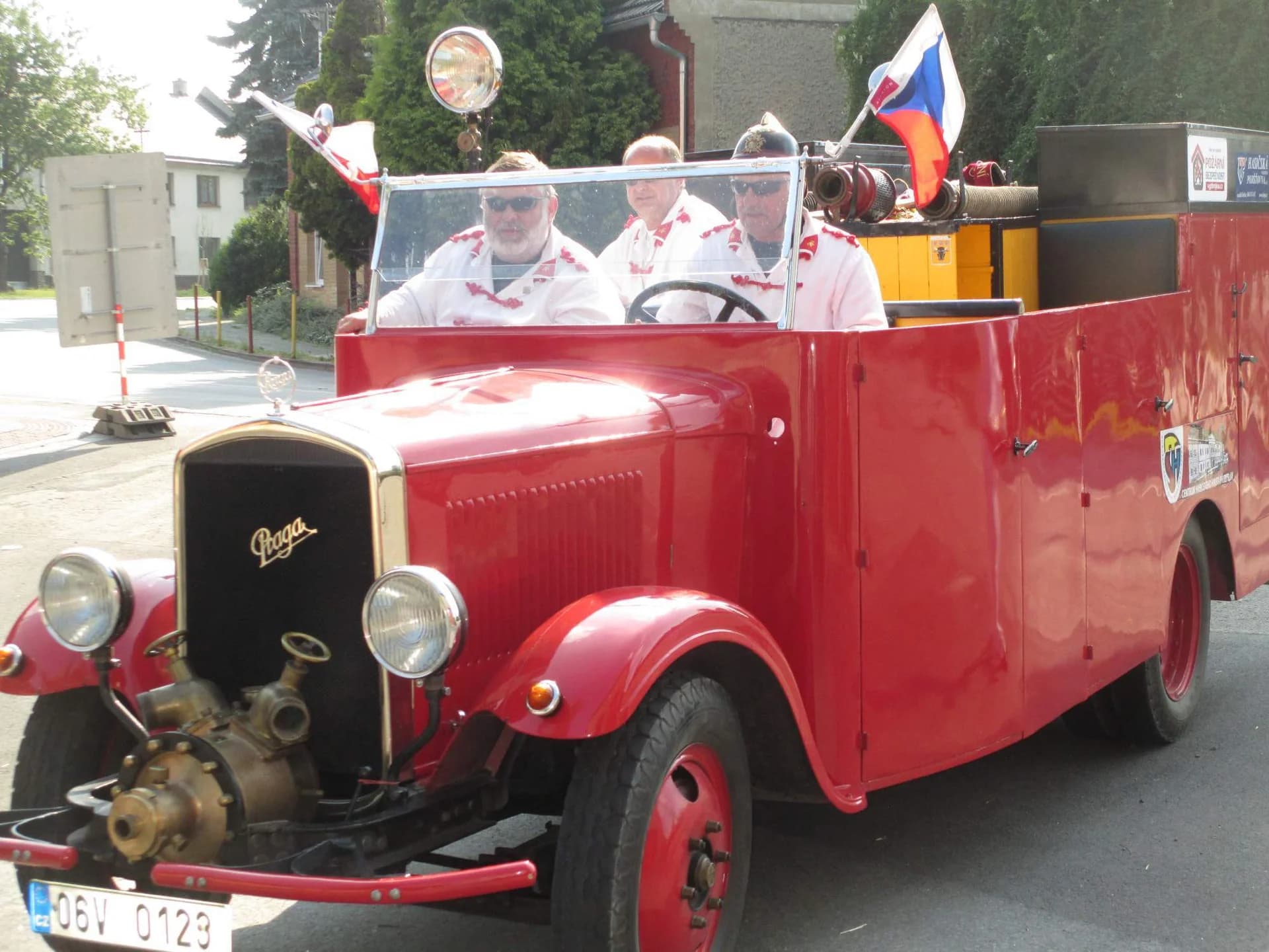 Propagační jízda SH ČMS