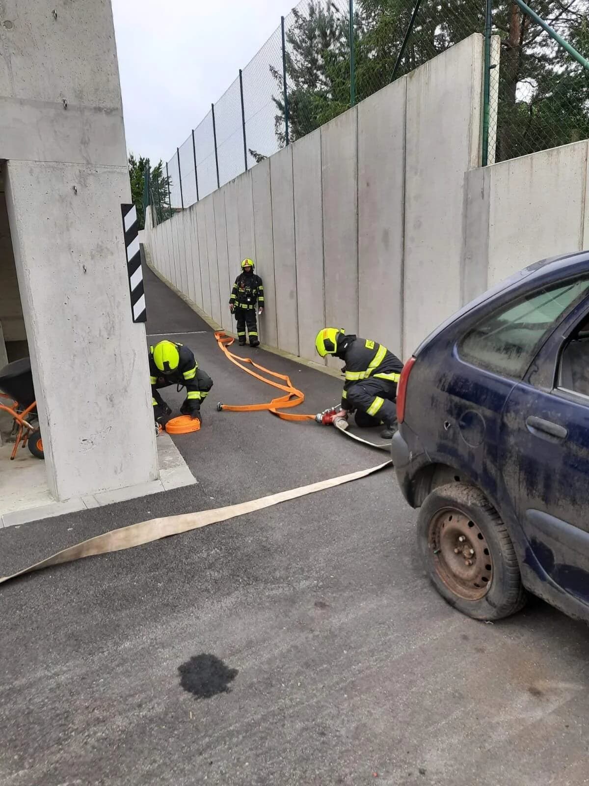 Výcvik výjezdové jednotky