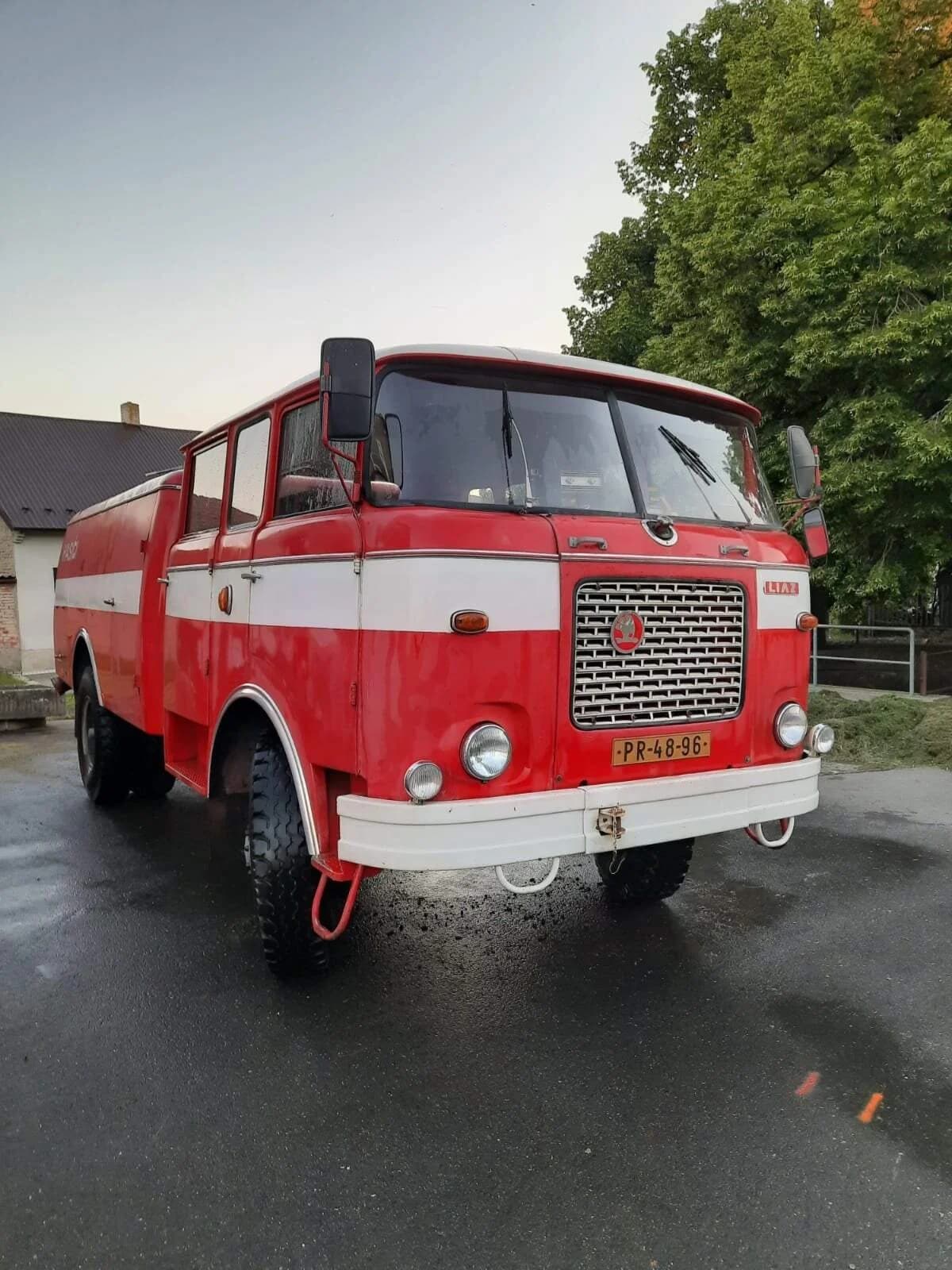 Odjezd CAS 25 RTHP ŠKODA 706 do KOVOZOO 9.6.2022