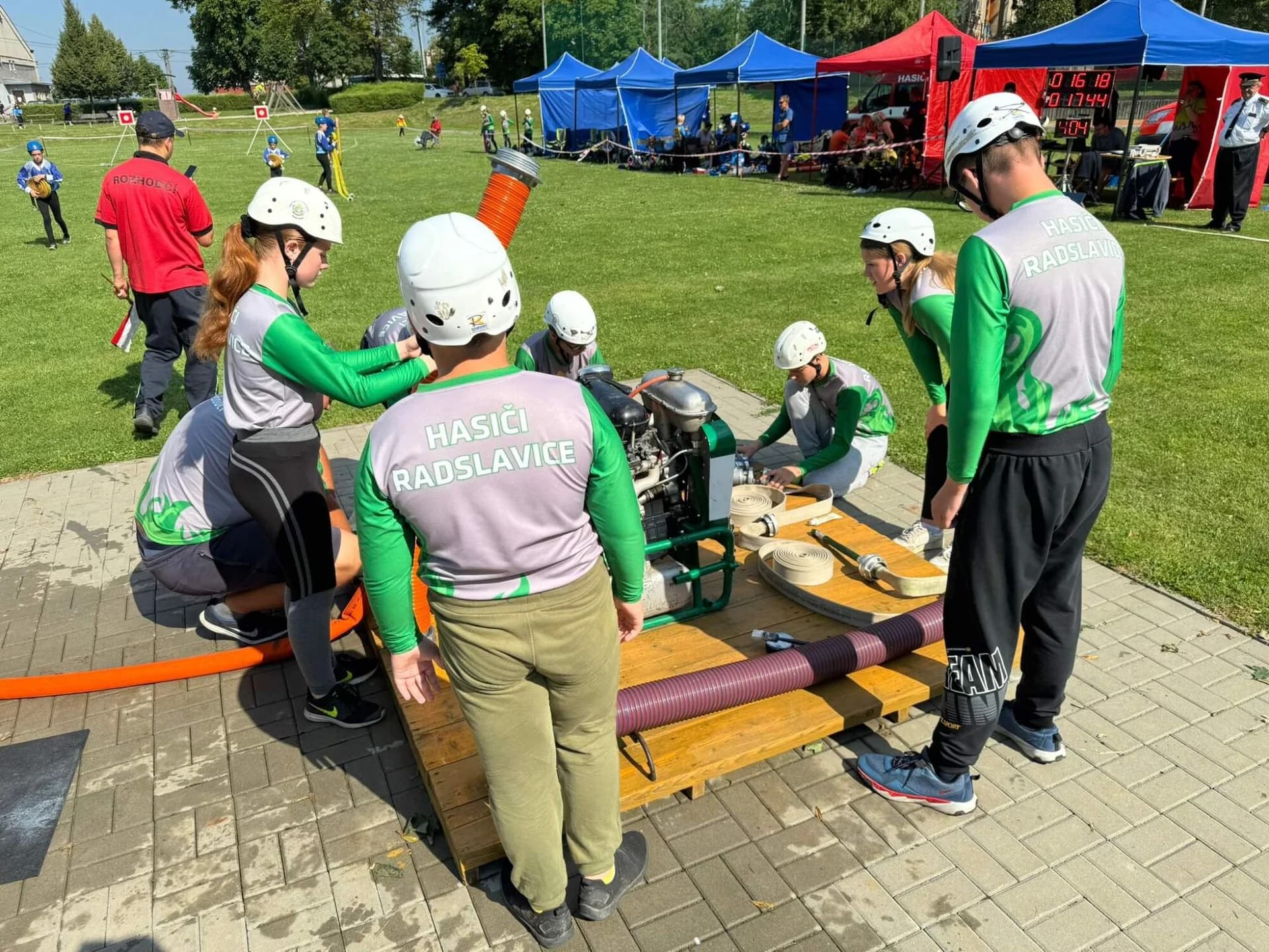 VC MH Pavlovice u Přerova, Paršovice a dorost v Troubkách