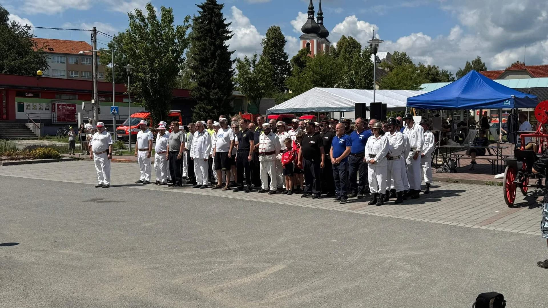 Soutěž ručních koňských stříkaček Zašová 19.7.2025