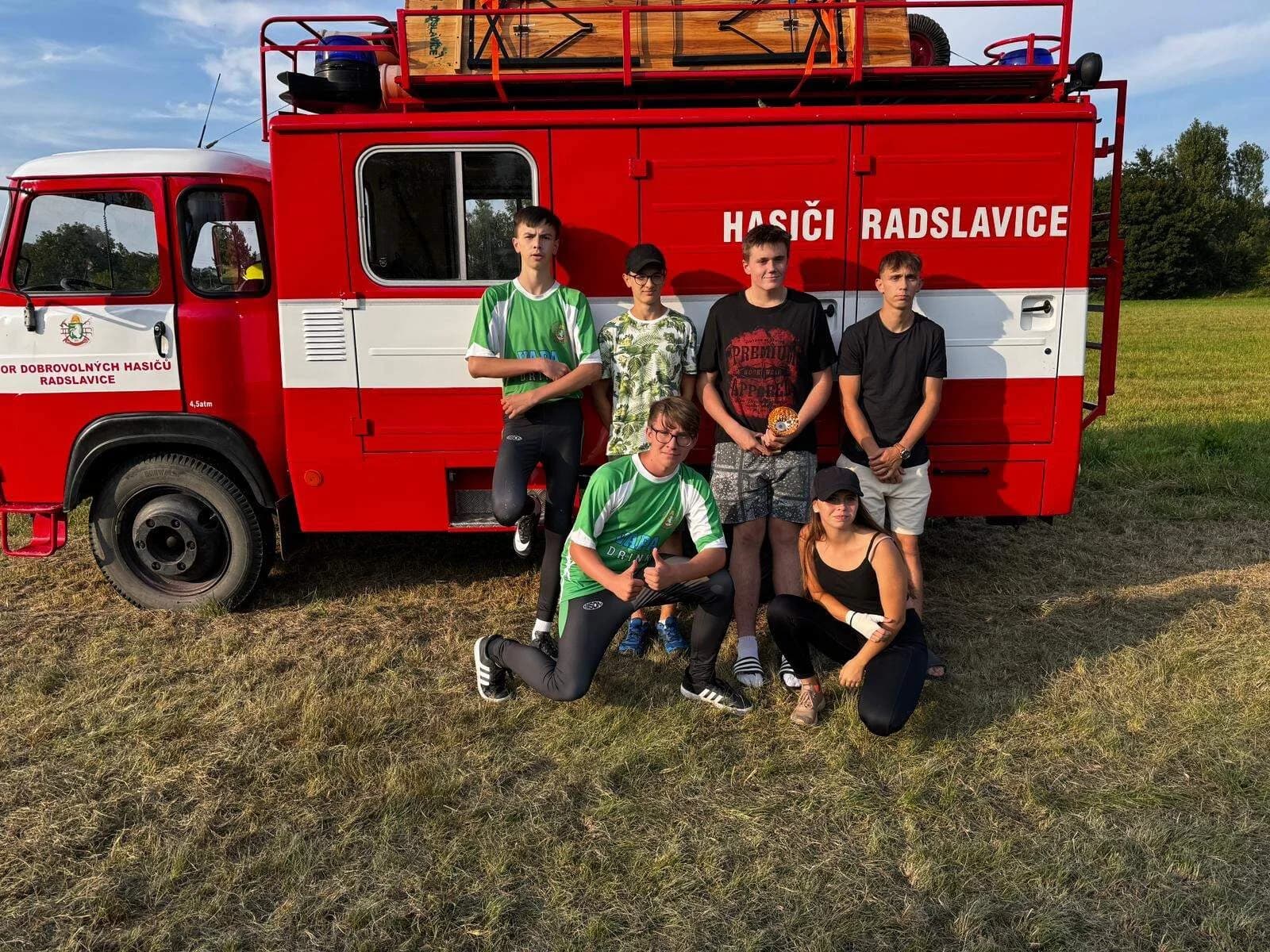 Dorost na soutěži VC OSH Přerov v Miloticích nad Bečvou