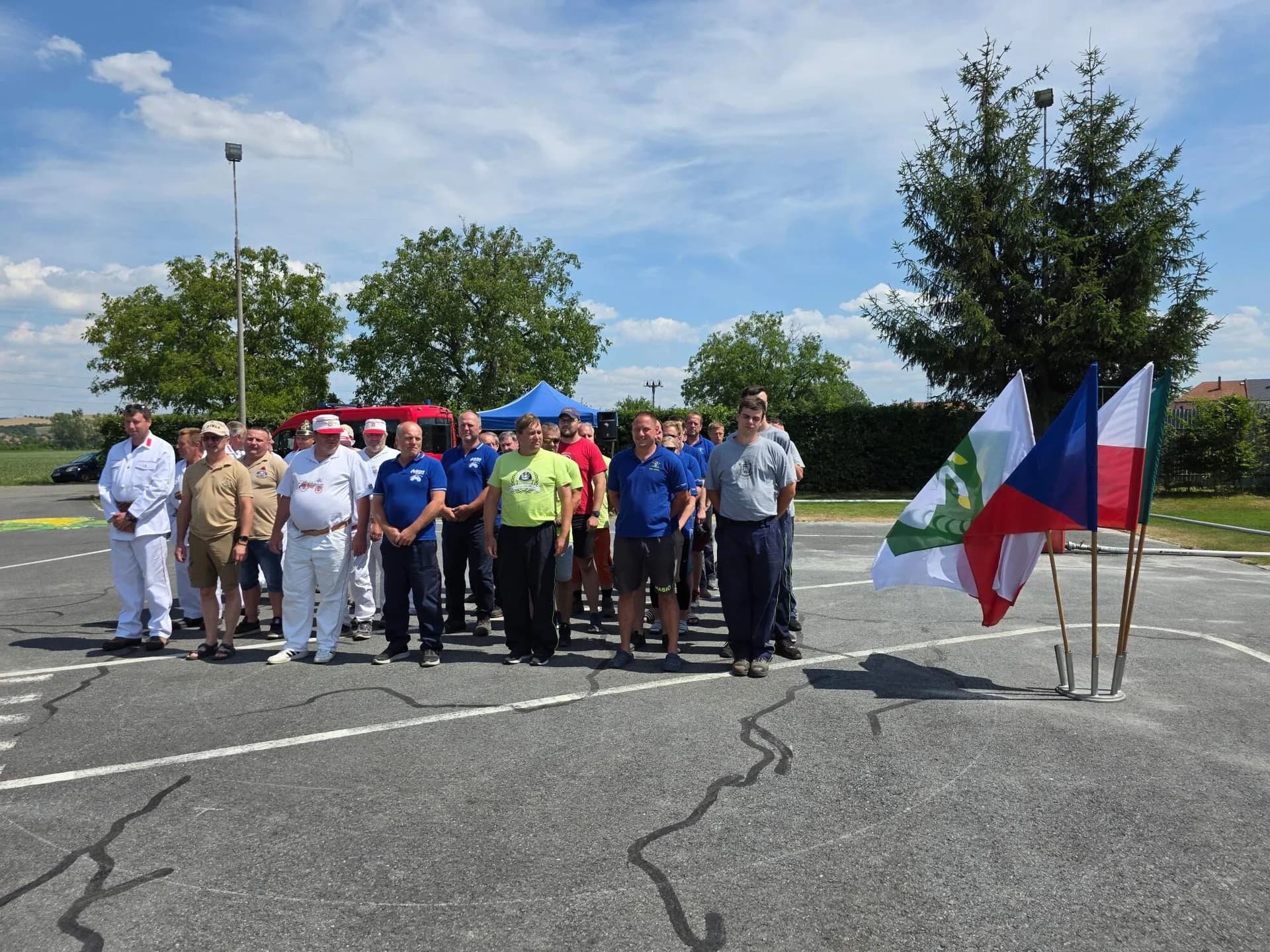 Soutěž ručních koňských stříkaček Radslavice 6.7.2025