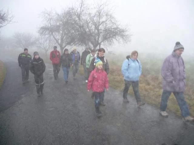 Novoroční výstup na Helfštýn 2014