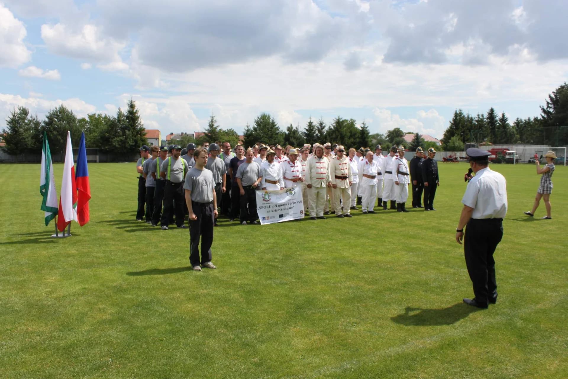 Cyrilometodějské slavnosti 2014 - Soutěž ručních koňských stříkaček