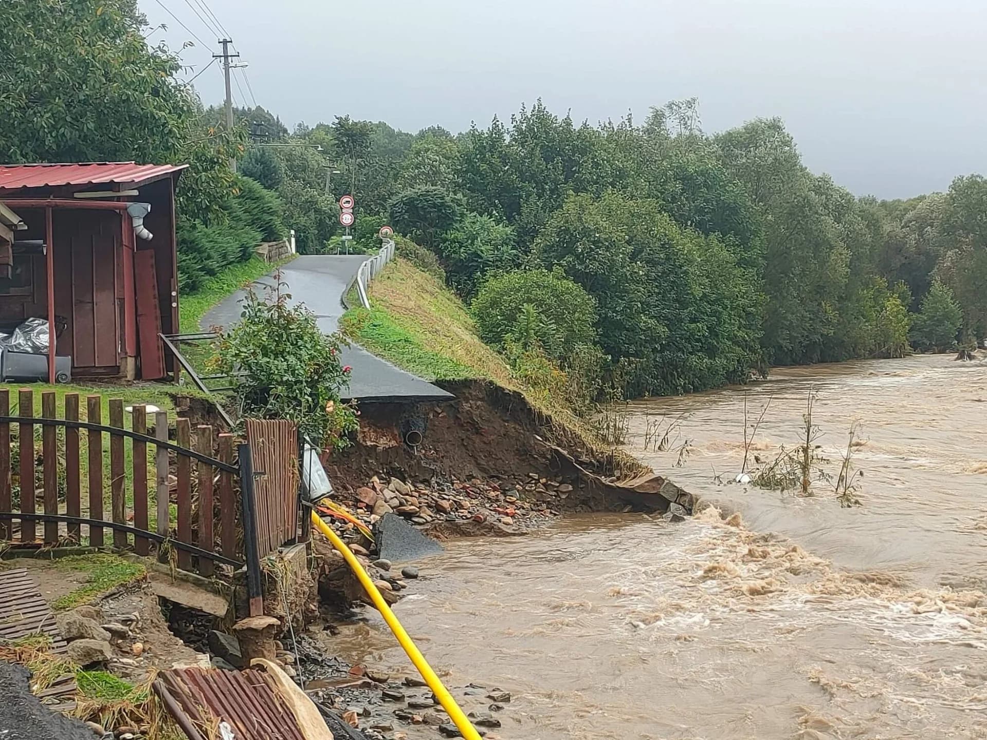 Zásahy povodně Jeseník 14.-26.9.2024
