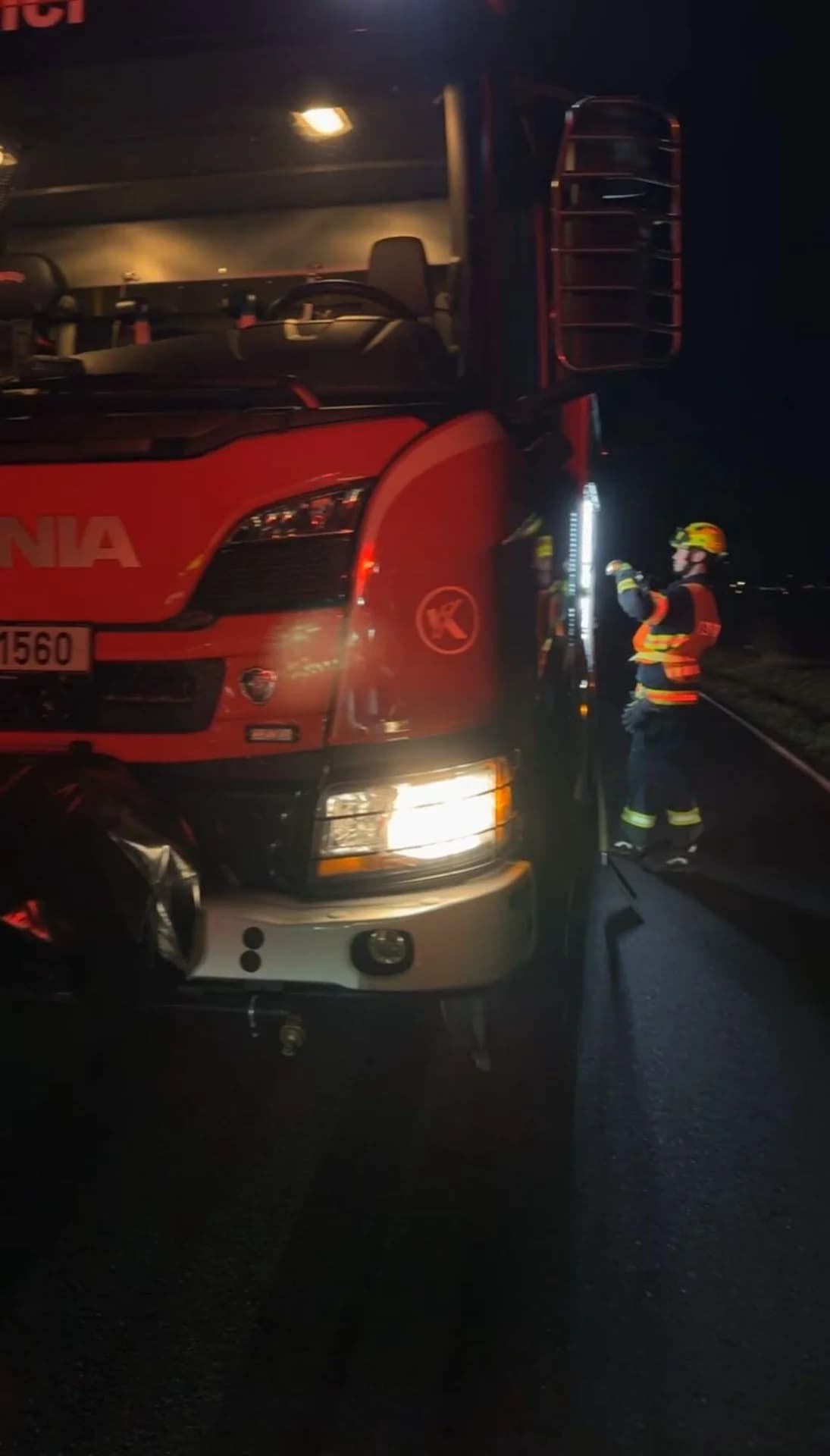 TP odstranění stromu, Radslavice směr Tučín strom přes cestu 10.1.2025