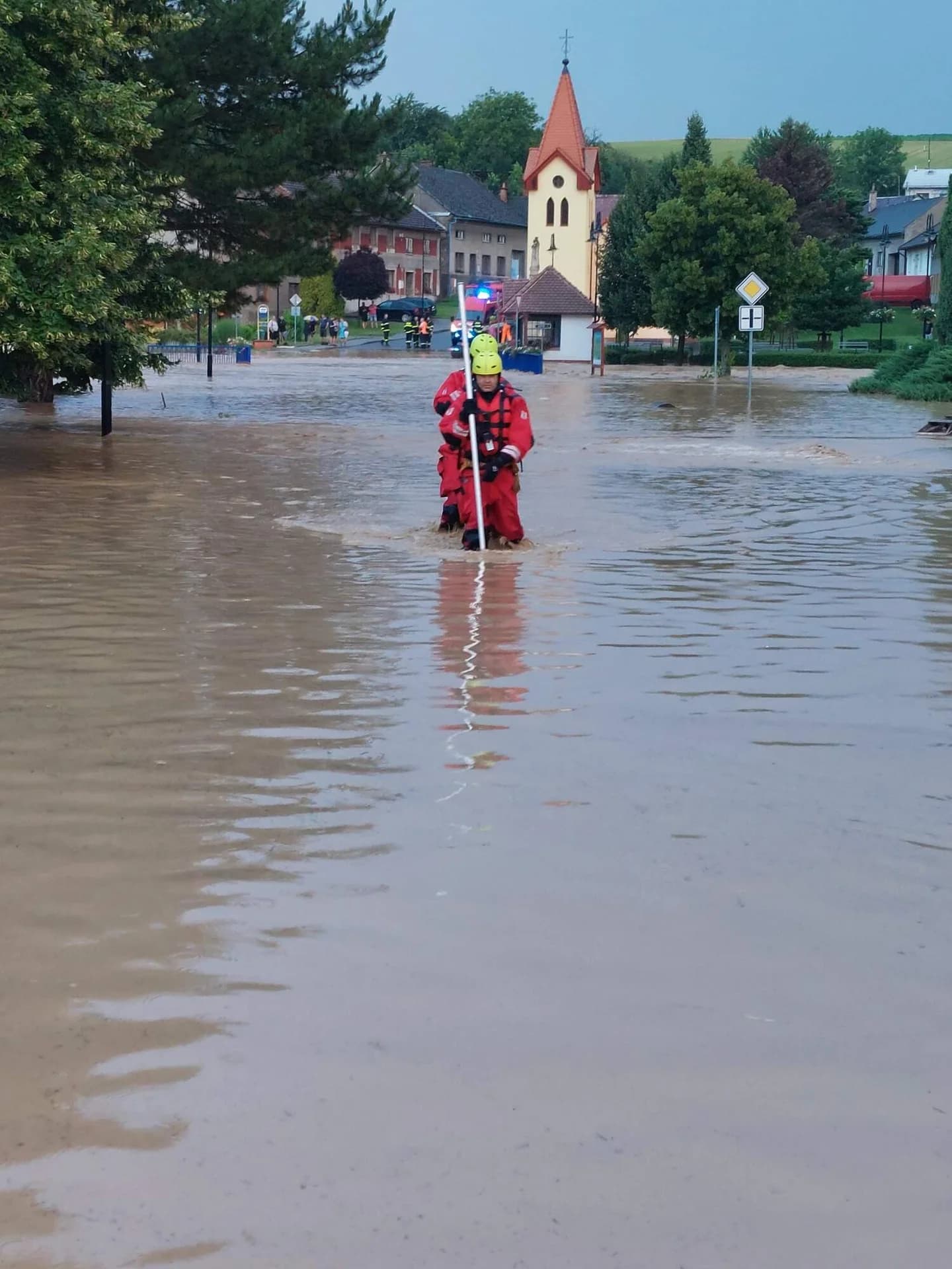 Bleskové povodně Šišma 27.6-1.7.2024