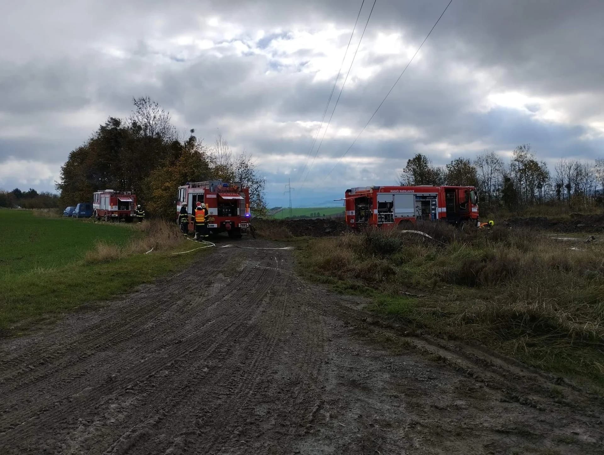 TC okrsku Pavlovice, Hradčany 4.11.2023