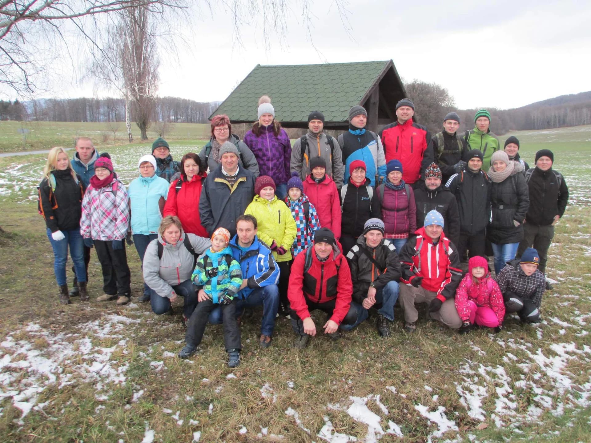 Novoroční výšlap na Helfštýn 2015