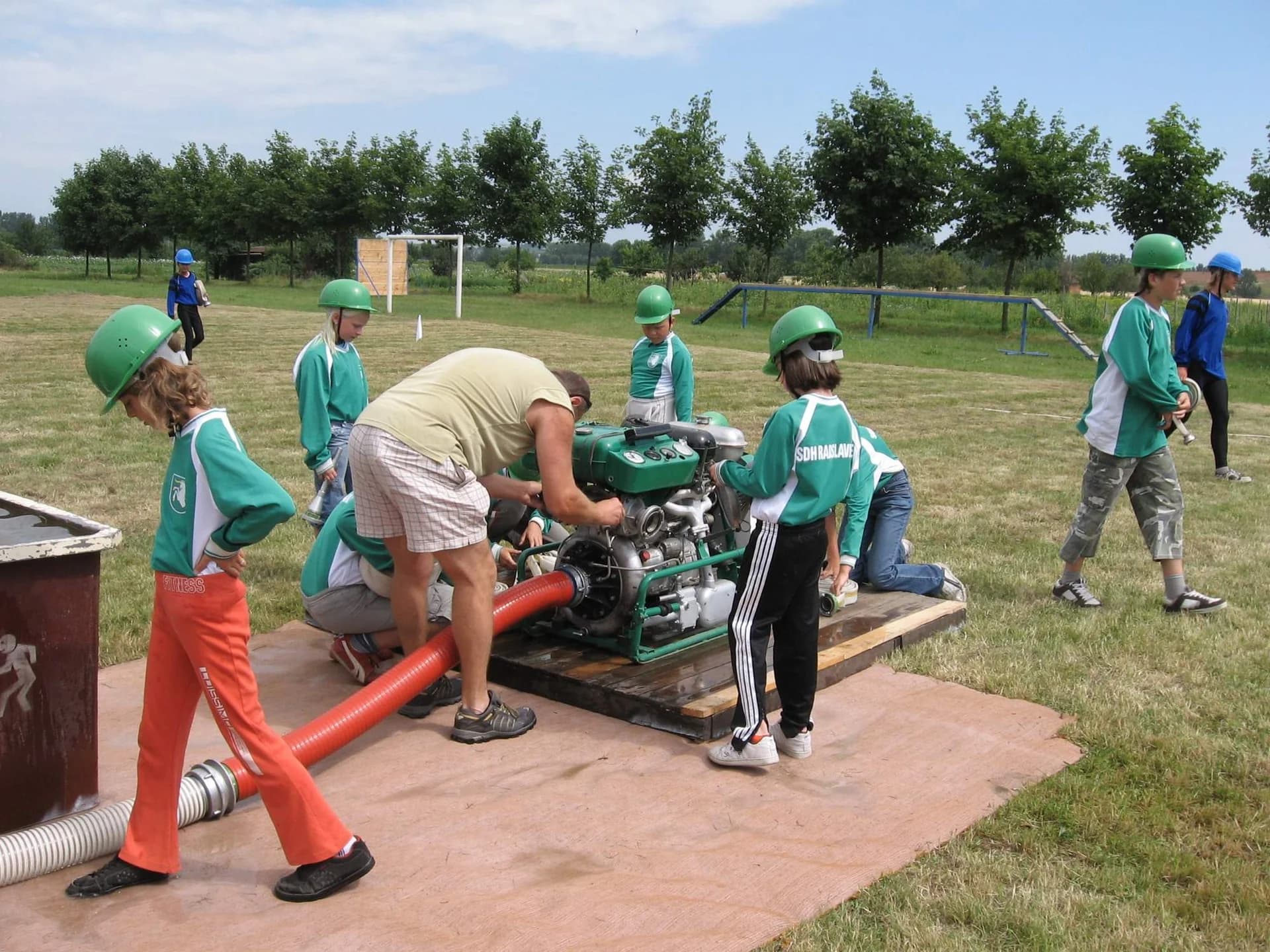 Soutěže mladí hasiči 2008