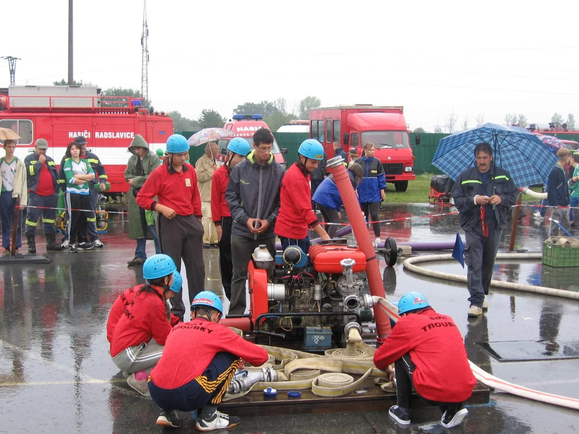 VC MH v požárním útoku 2009